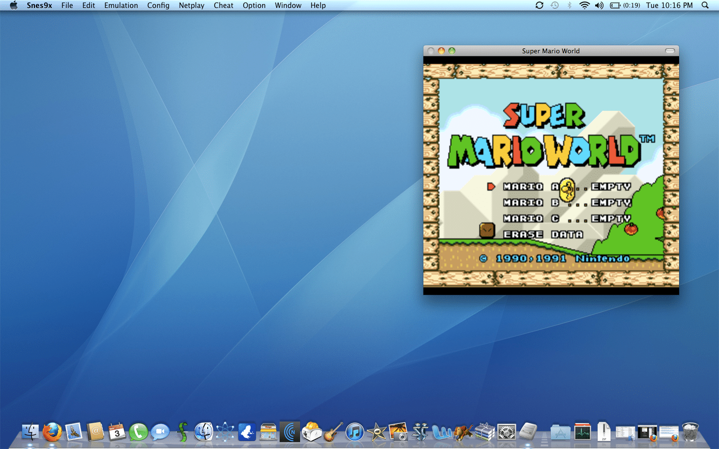 super nes emulator mac